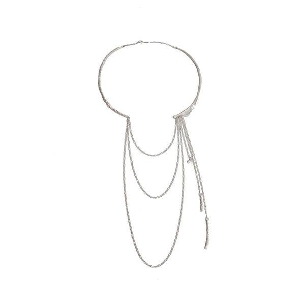 Whirl The River Multilayer Fringe Adjustable Necklace